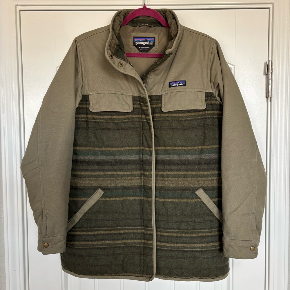 Patagonia Women’s Out Yonder Coat, wool blend, size M